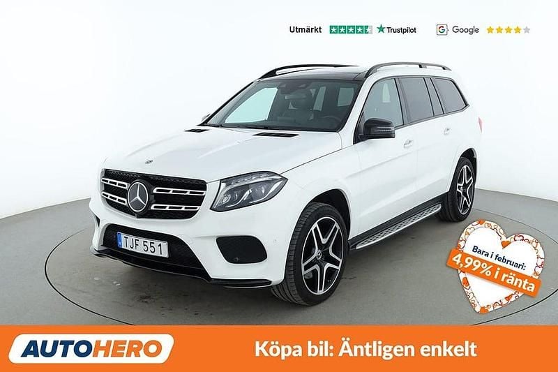 Begagnad Mercedes GLS350 AMG line 261 HK (191 kW) 2018 Vit SUV