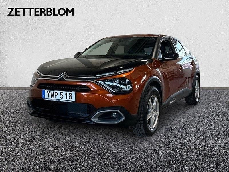 Orangemetallic Begagnad 2021 Citroën C4 Shine Halvkombi | 189 900 kr (Lite dyr) - Bild 1/4