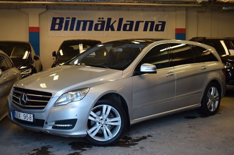 Silver Begagnad 2010 Mercedes R350 Minibuss | 164 900 kr (Lite dyr) - Bild 1/4