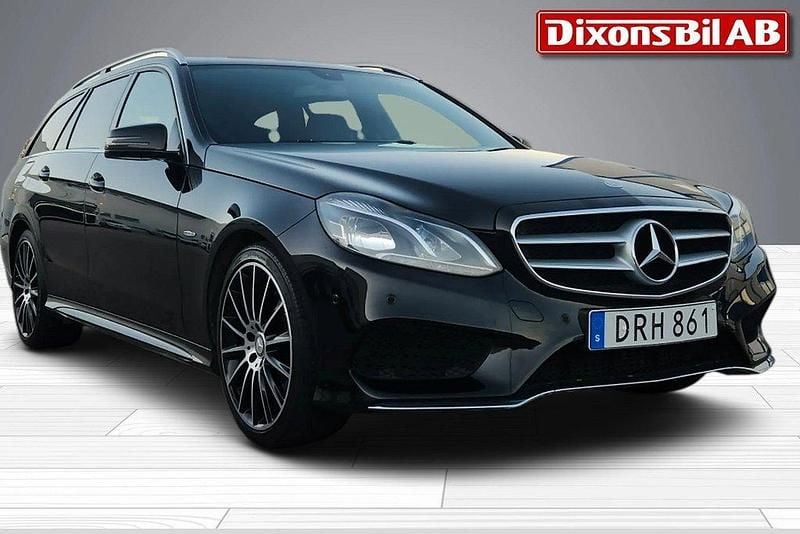 Svart Begagnad 2015 Mercedes E220 Avantgarde Kombi | 135 000 kr (Marknadspris) - Bild 1/4