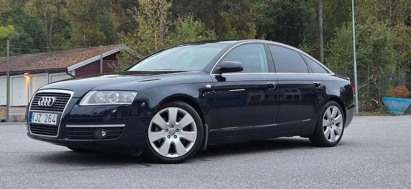 Blå Begagnad 2008 Audi A6 Sedan | 59 900 kr (Lite dyr) - Bild 1/4