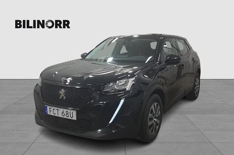 Svart Begagnad 2021 Peugeot 2008 SUV | 149 900 kr (Bra pris) - Bild 1/4