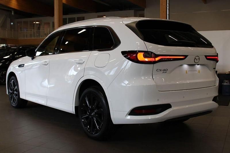 Ny Mazda CX-80 Homura-Line 326 HK (239 kW) 2025 Vit (arctic white) SUV