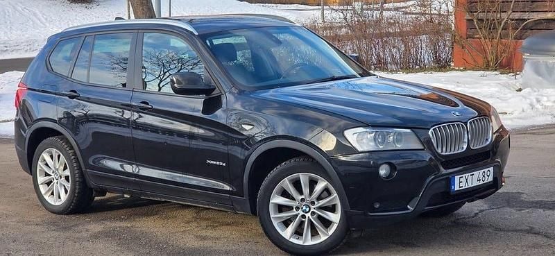 Begagnad BMW X3 184 HK (135 kW) 2012 Svart SUV
