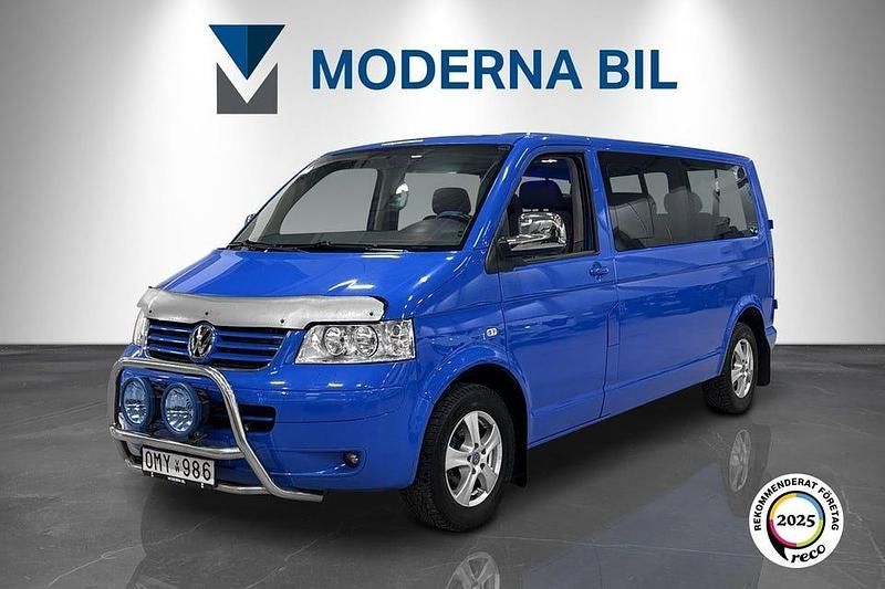 Begagnad VW Caravelle Comfortline 174 HK (127 kW) 2006 Blå Minibuss