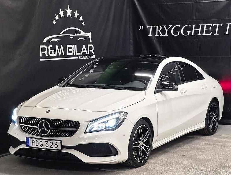 Begagnad Mercedes CLA220 AMG 177 HK (130 kW) 2016 Vit Sedan