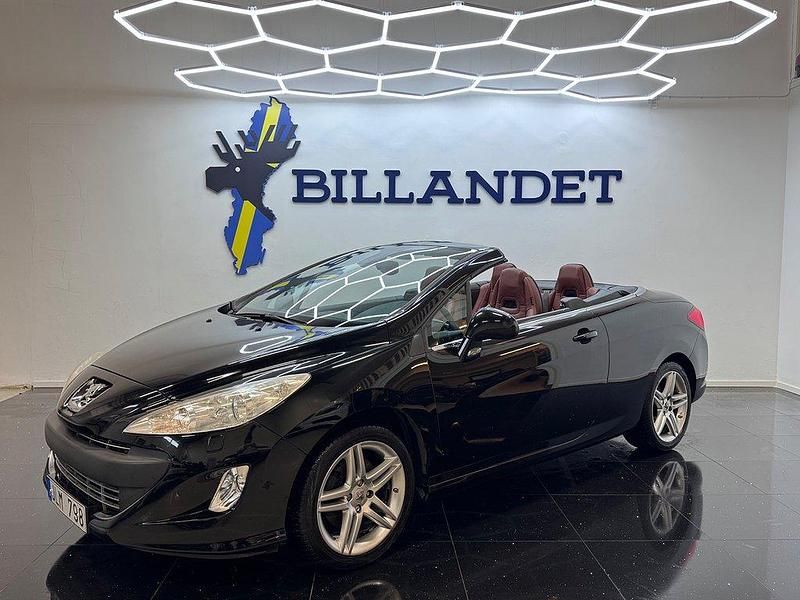 Svart Begagnad 2009 Peugeot 308 CC Cab | 79 900 kr (Bra pris) - Bild 1/4