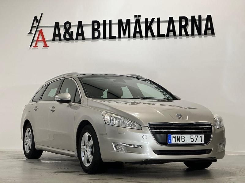 Ljusbrun Begagnad 2012 Peugeot 508 Kombi | 39 900 kr (Marknadspris) - Bild 1/4
