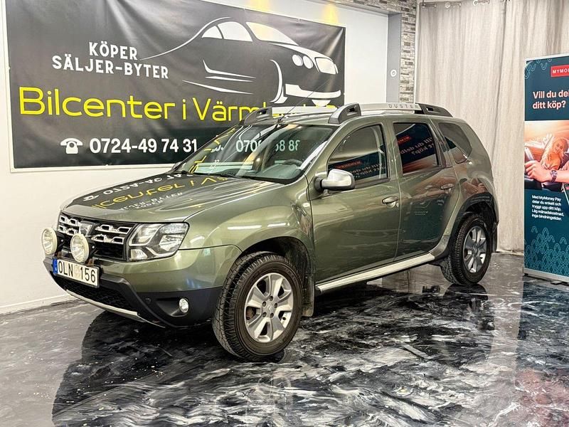 Grå Begagnad 2013 Dacia Duster SUV | 69 900 kr (Marknadspris) - Bild 1/4