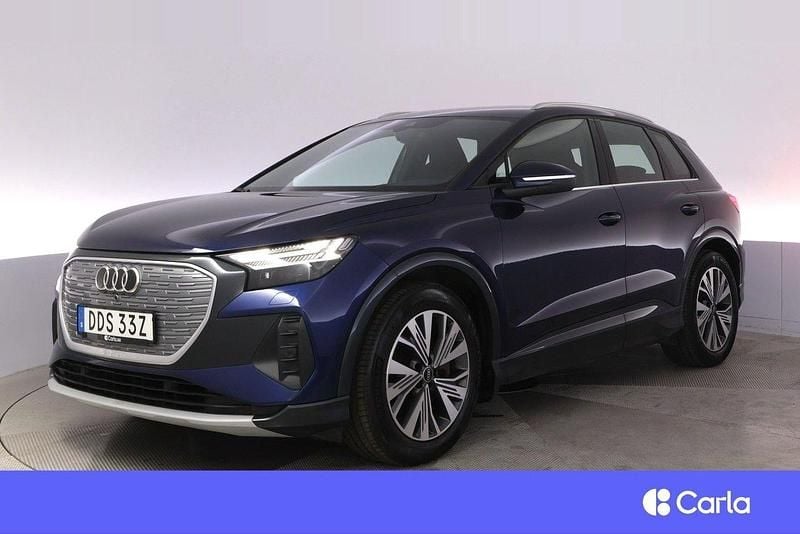 Blå Begagnad 2022 Audi Q4 e-tron Proline SUV | 334 900 kr (Marknadspris) - Bild 1/4
