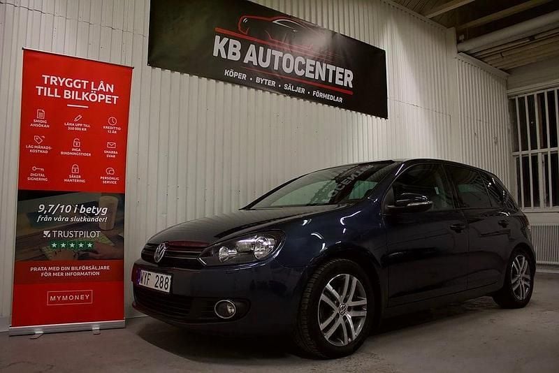 Begagnad VW Golf VII 105 HK (77 kW) 2011 Mörkgrå Halvkombi