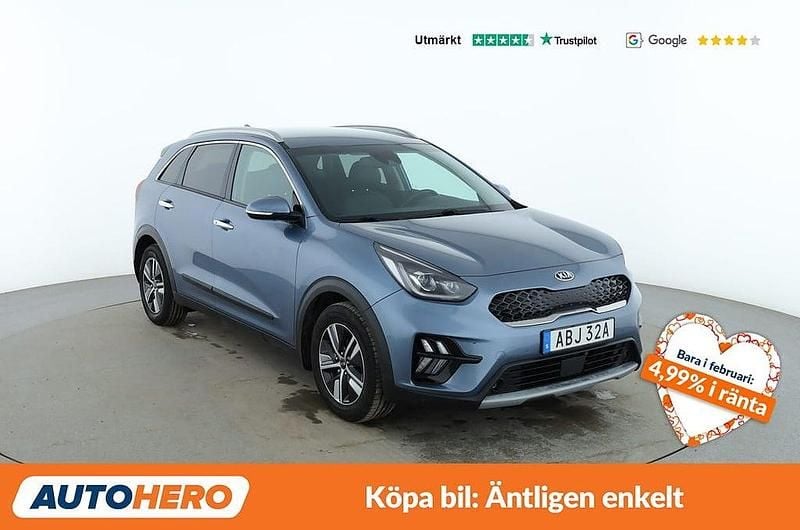 Begagnad Kia Niro Active 143 HK (105 kW) 2020 Blå SUV