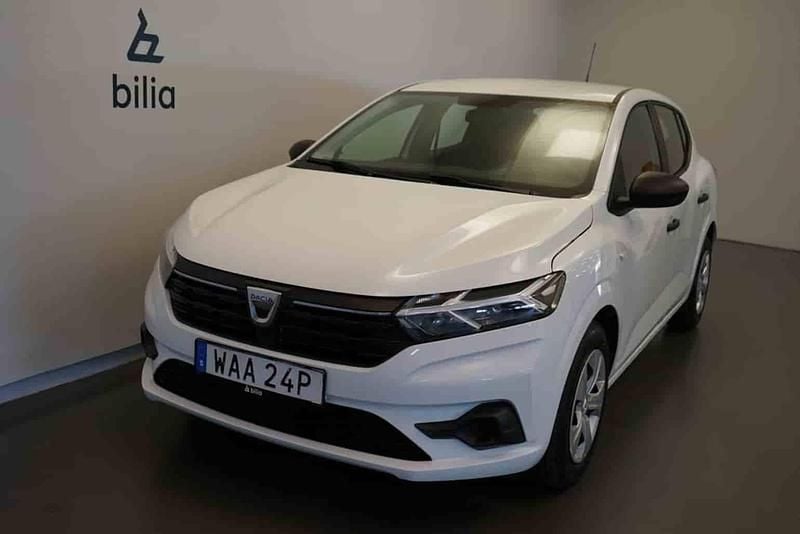 Vit Begagnad 2023 Dacia Sandero Halvkombi | 129 500 kr (Superpris) - Bild 1/1