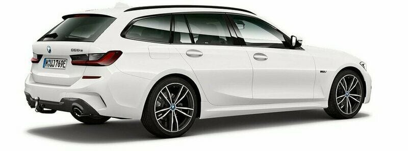 Begagnad BMW 330e M Sport 292 HK (214 kW) 2021 Vit Kombi