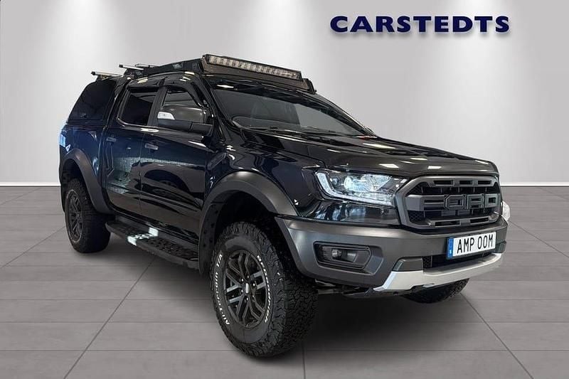 Svart Begagnad 2022 Ford Ranger Raptor Pickup | 369 800 kr (Dyr) - Bild 1/4