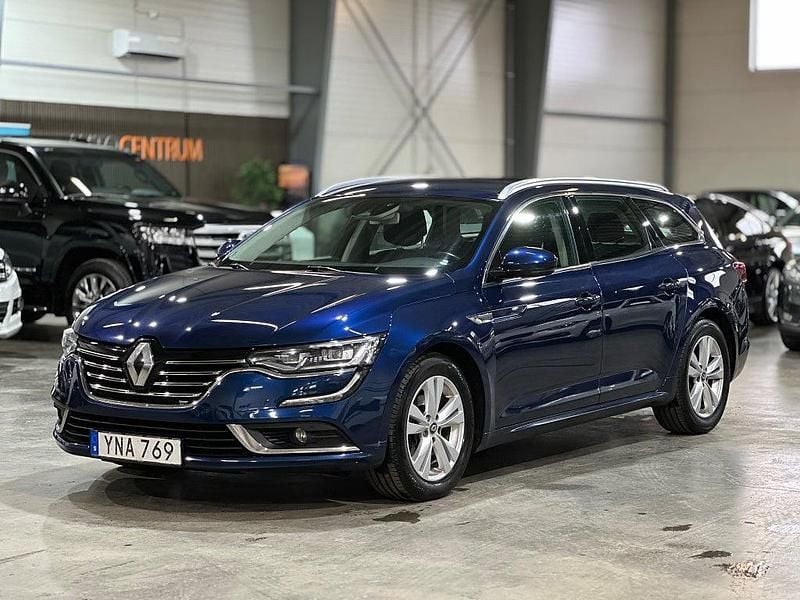 Begagnad Renault Talisman GrandTour 131 HK (96 kW) 2016 Blue cosmos Kombi