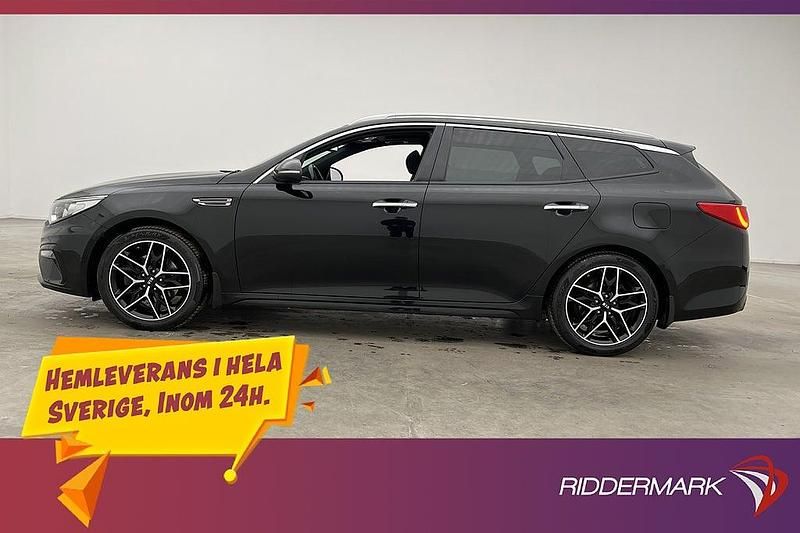 Begagnad Kia Optima GT-Line 180 HK (132 kW) 2018 Svart Kombi