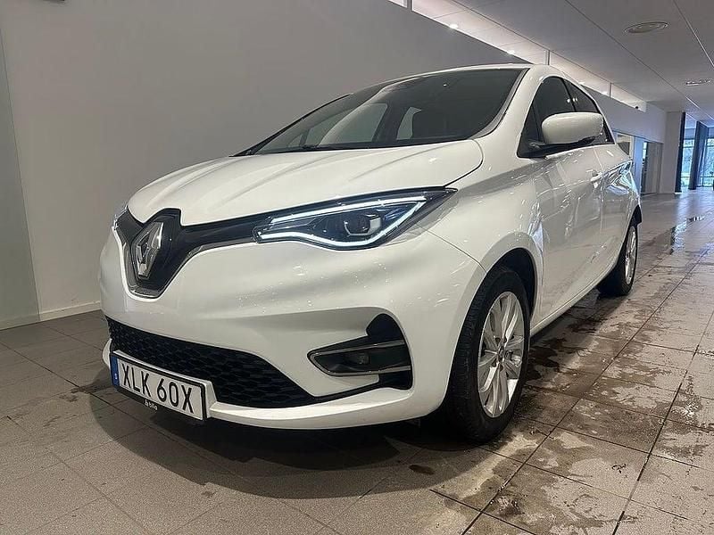 Vit Begagnad 2021 Renault Zoe Zen Halvkombi | 169 500 kr (Lite dyr) - Bild 1/4