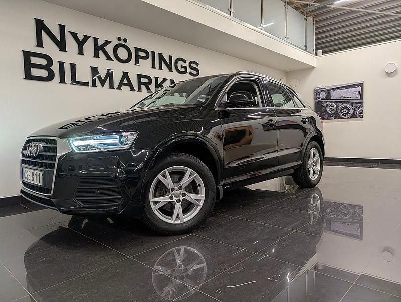 Begagnad Audi Q3 150 HK (110 kW) 2016 Svart SUV