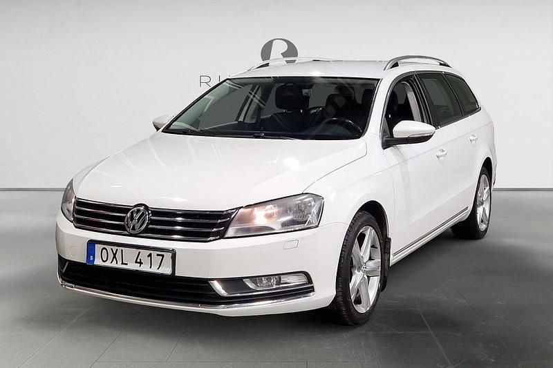 Vit Begagnad 2010 VW Passat GT Kombi | 79 900 kr (Bra pris) - Bild 1/3