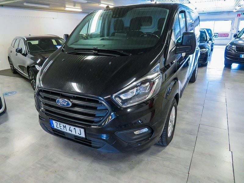 Svart Begagnad 2020 Ford Transit Custom Van | 114 900 kr (Superpris) - Bild 1/4