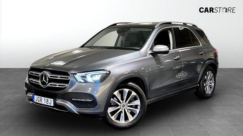Grå Begagnad 2022 Mercedes GLE350 Premium Plus | 569 900 kr (Superpris) - Bild 1/4
