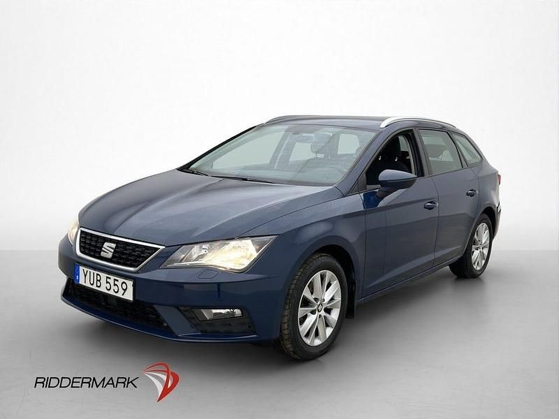 Begagnad Seat Leon ST Style 110 HK (80 kW) 2017 Blå Kombi