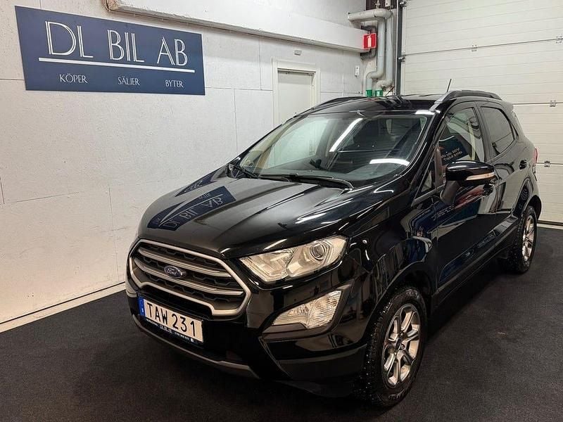Svart Begagnad 2018 Ford Ecosport Trend+ SUV | 117 900 kr (Marknadspris) - Bild 1/4