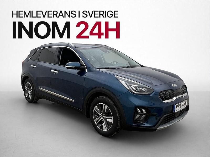 Begagnad Kia Niro Advance 105 HK (77 kW) 2021 Blå SUV