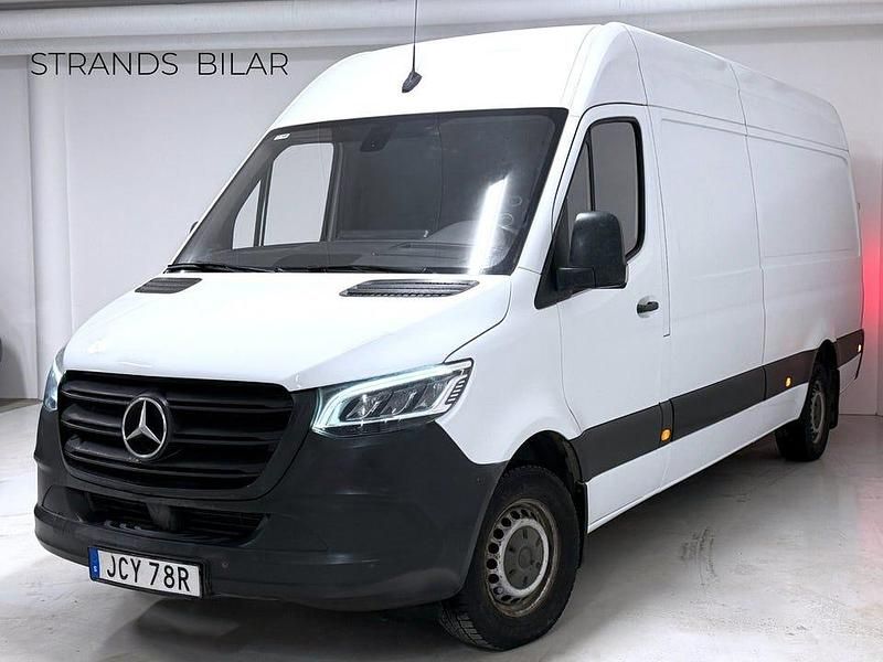 Vit Begagnad 2021 Mercedes Sprinter Van | 229 000 kr - Bild 1/4