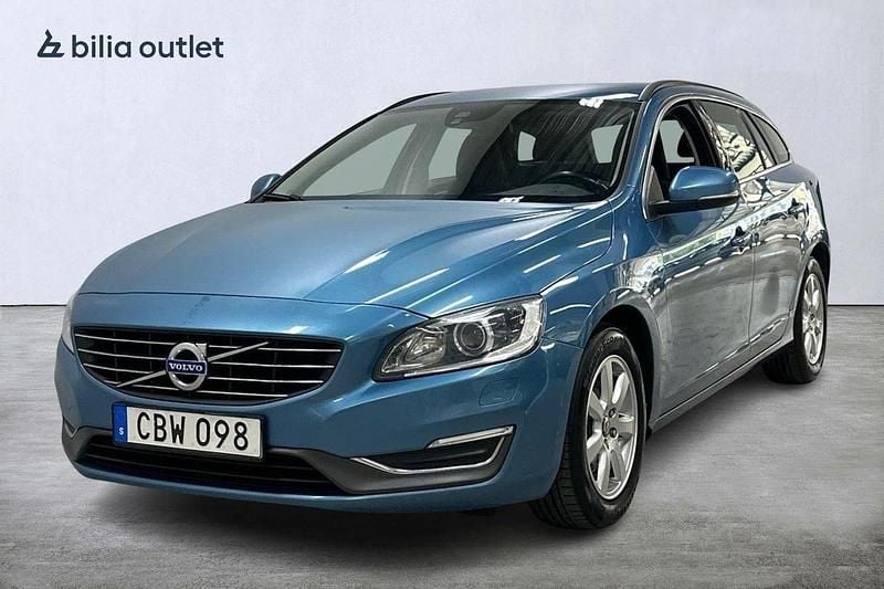 Blå Begagnad 2014 Volvo V60 Momentum Kombi | 69 900 kr (Bra pris) - Bild 1/4