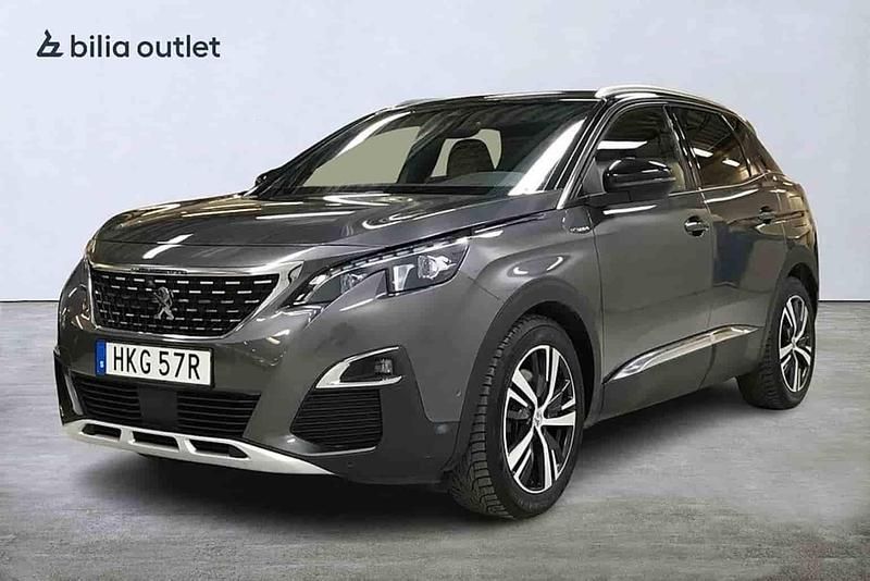 Grå Begagnad 2019 Peugeot 3008 GT SUV | 234 900 kr (Marknadspris) - Bild 1/1