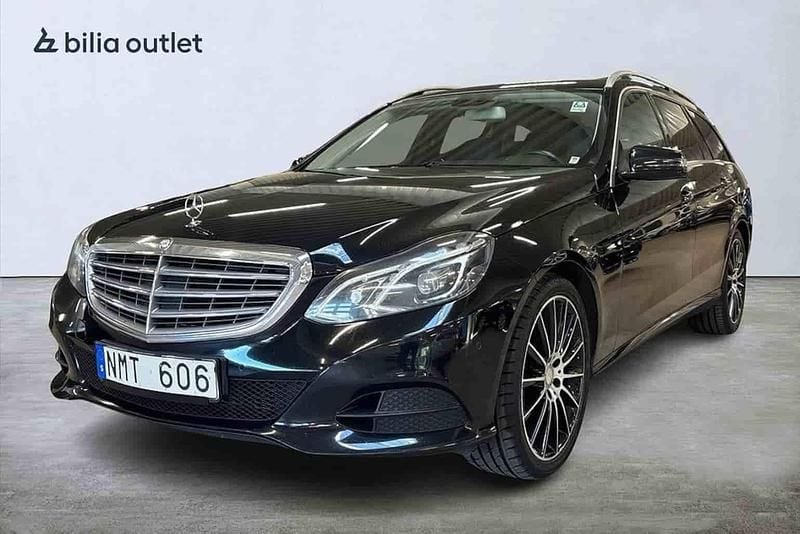 Svart Begagnad 2014 Mercedes E220 Kombi | 159 900 kr (Marknadspris) - Bild 1/1