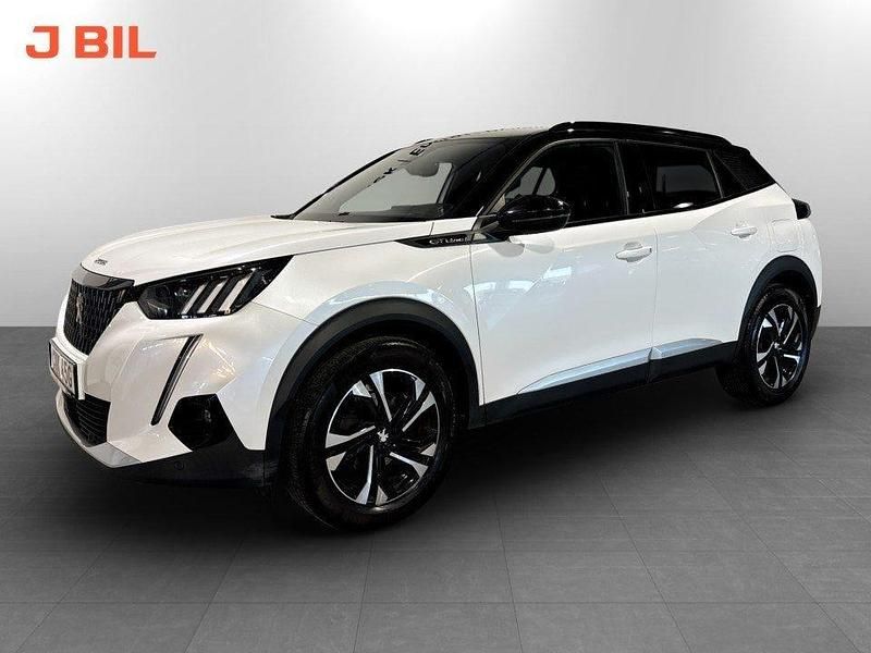 Vit Begagnad 2020 Peugeot 2008 GT-line SUV | 179 900 kr (Marknadspris) - Bild 1/4
