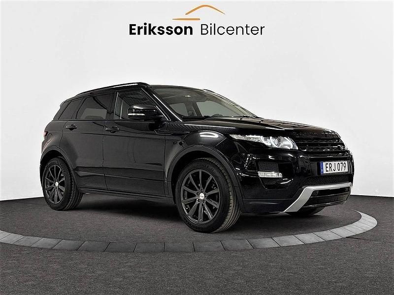 Begagnad Land Rover Range Rover evoque 190 HK (139 kW) 2013 Svart SUV