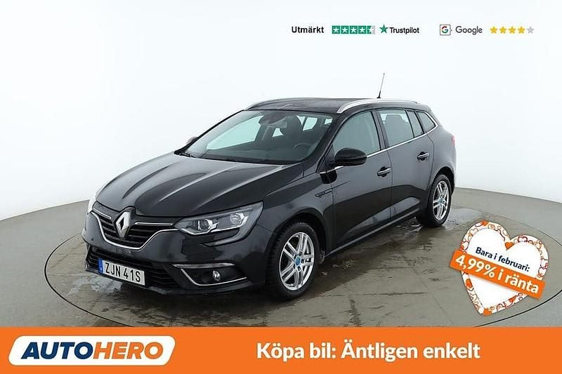 Begagnad Renault Mégane GrandTour Bose Edition 140 HK (102 kW) 2019 Svart Kombi