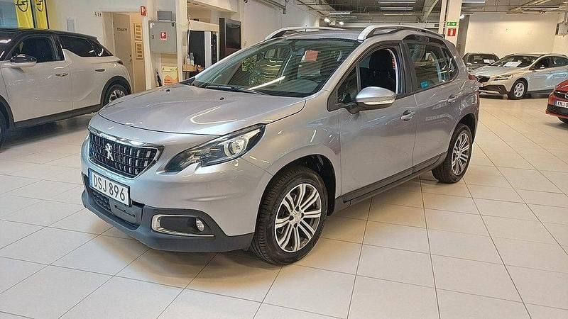Grå Begagnad 2017 Peugeot 2008 SUV | 89 900 kr (Bra pris) - Bild 1/4