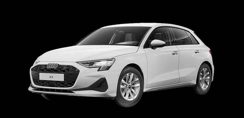 Vit Ny 2026 Audi A3 Sportback Halvkombi | 333 700 kr - Bild 1/1