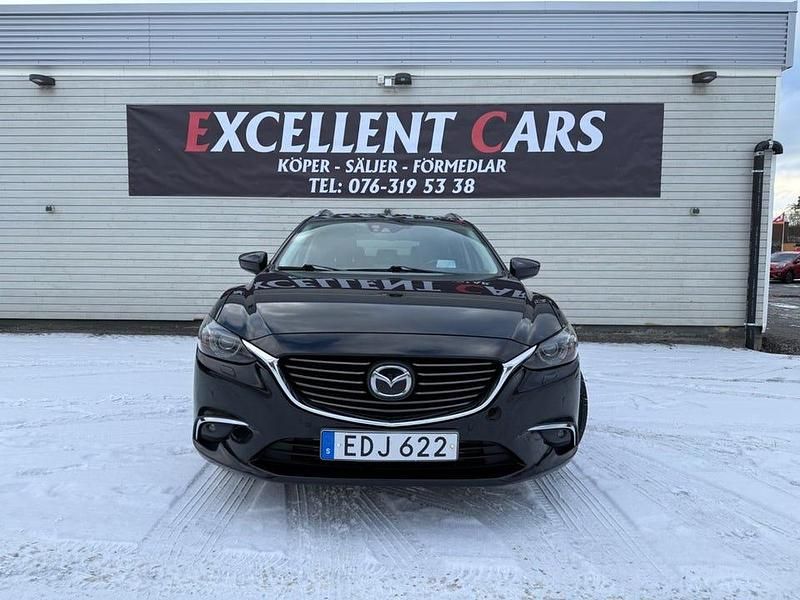 Begagnad Mazda 6 175 HK (128 kW) 2016 Svart Kombi