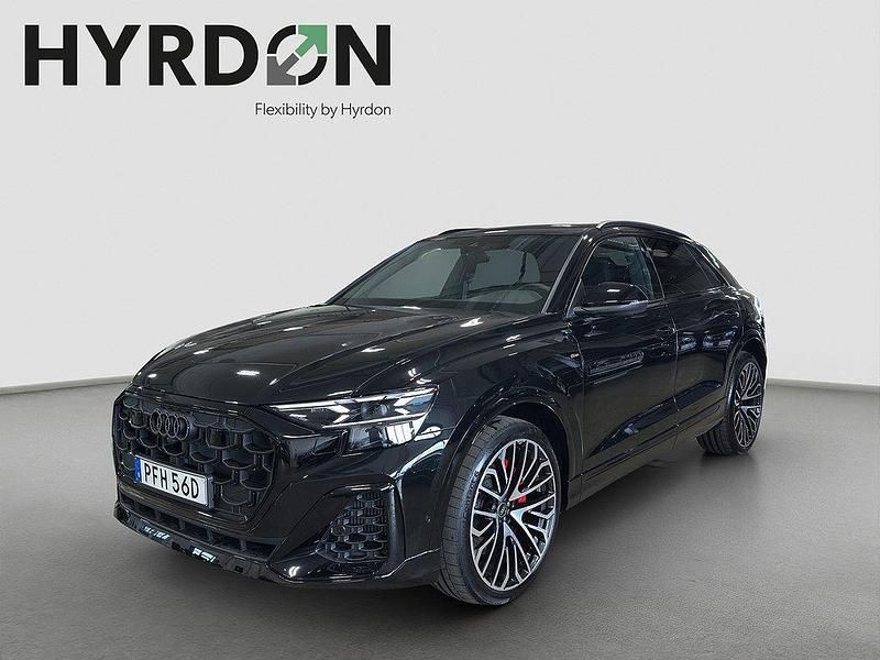 Svart Ny 2024 Audi Q8 S-Line SUV | 1 149 000 kr (Marknadspris) - Bild 1/4