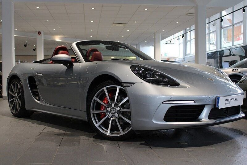 Silver Begagnad 2020 Porsche 718 Boxster S Cab | 745 000 kr - Bild 1/4