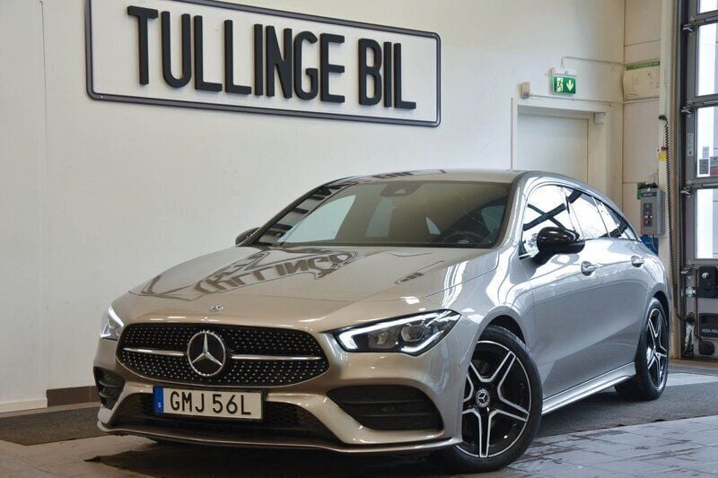 Silver Begagnad 2020 Mercedes CLA200 AMG Kombi | 247 900 kr (Bra pris) - Bild 1/4