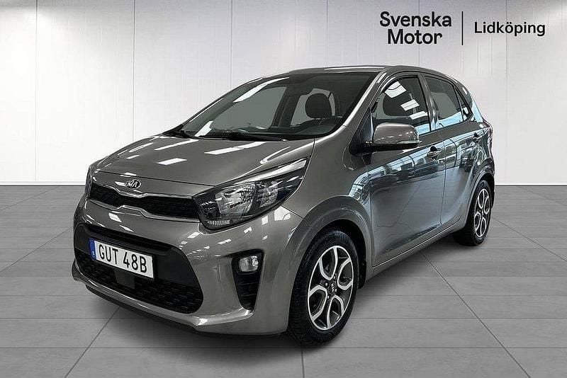 Grå Begagnad 2020 Kia Picanto Advance Halvkombi | 114 200 kr (Marknadspris) - Bild 1/4
