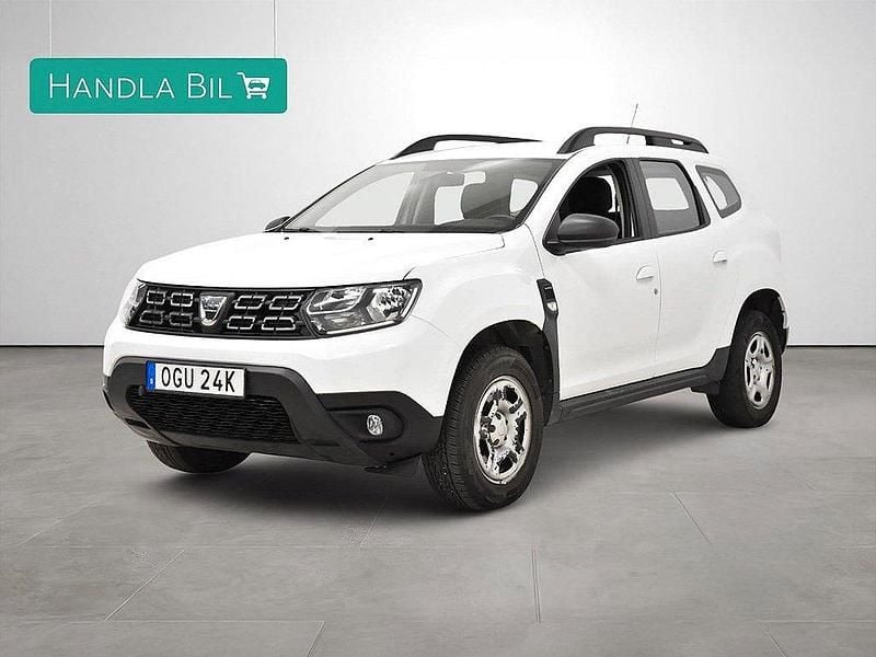 Vit Begagnad 2021 Dacia Duster SUV | 189 900 kr (Marknadspris) - Bild 1/4