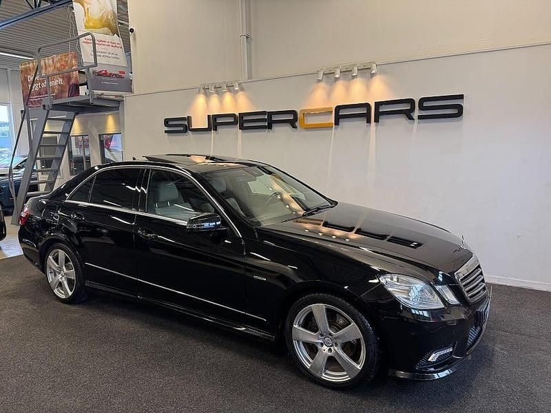 Begagnad Mercedes E250 Avantgarde 204 HK (150 kW) 2011 Svart Sedan