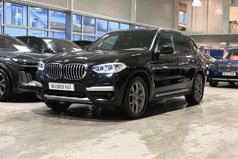 Svart Begagnad 2020 BMW X3 xLine SUV | 319 000 kr (Marknadspris) - Bild 1/4