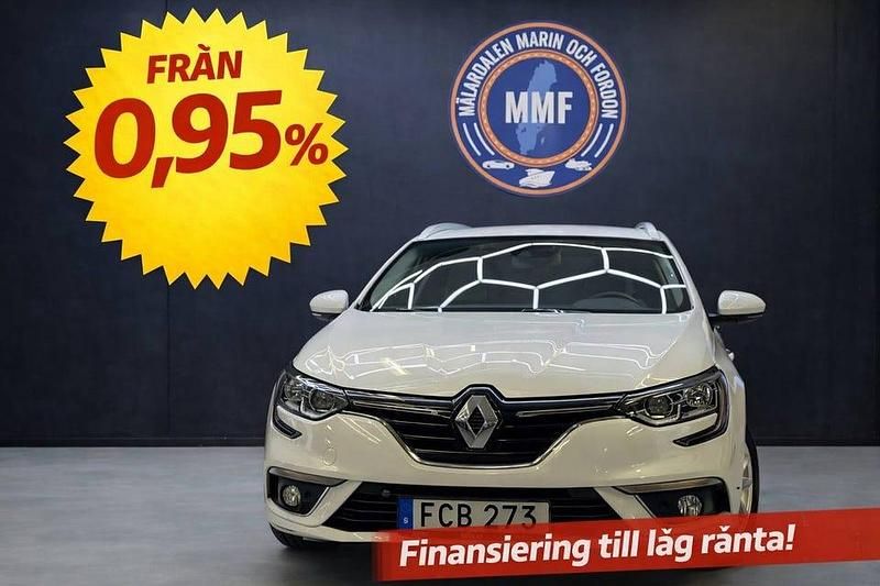 Vit Begagnad 2020 Renault Mégane GT Line GT-Line Kombi | 144 800 kr (Marknadspris) - Bild 1/4