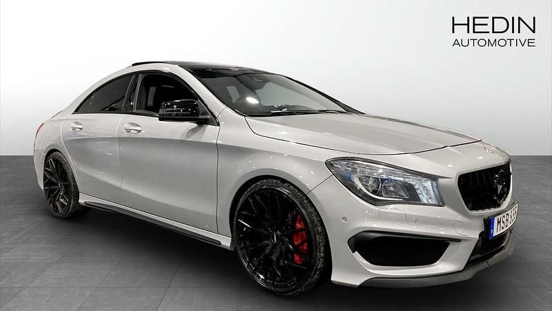 Begagnad Mercedes CLA45 AMG AMG 360 HK (264 kW) 2015 Silver Sportkupé