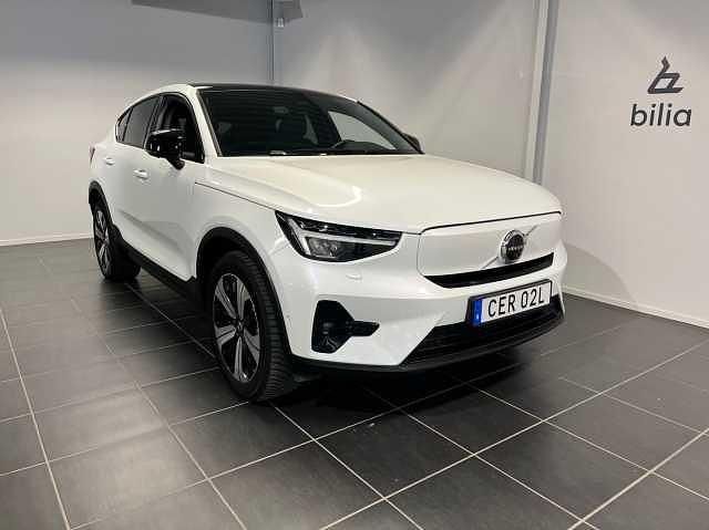 Vit Begagnad 2022 Volvo C40 Ultimate SUV | 389 900 kr (Marknadspris) - Bild 1/2