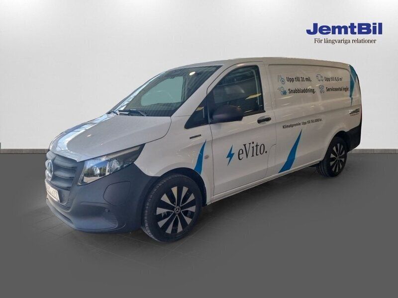 Vit Ny 2025 Mercedes e-Vito Minibuss | 681 250 kr - Bild 1/4